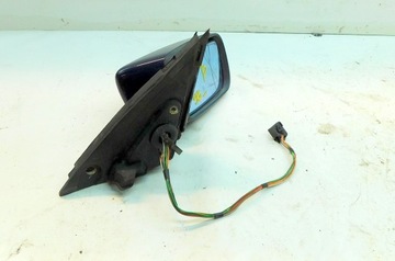 BMW E39 520I 2.0 96R ZRCÁTKO PRAVÉ KOMPLETNÍ MONTREAL BLUE 297/5 8 PIN