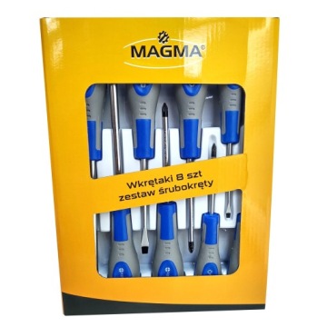 Набор отверток из 8 предметов.