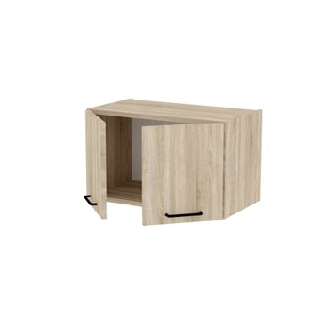 LAMI BASIC dąb sonoma ds_W60h36_2F szafka kuchenna wisząca