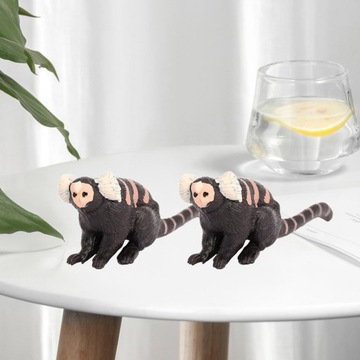 Dziecięca symulacja dzikiej przyrody Zoo Animal Miniature Callithrix jacchus