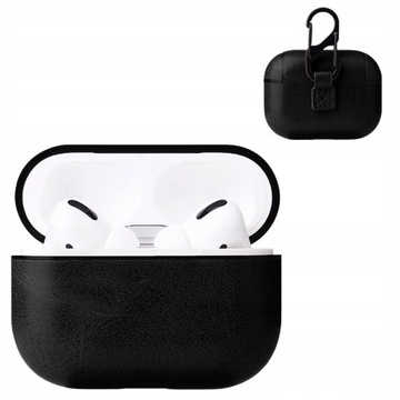 AIRPODS PRO CASE OBUDOWA DO APPLE SŁUCHAWKI , OCHRONNE ODPORNE – SKÓRZANE