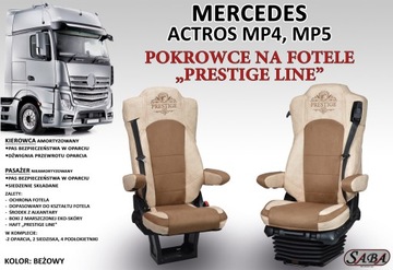 Чехлы на сиденья PRESTIGE LINE для Mercedes MP4, MP5