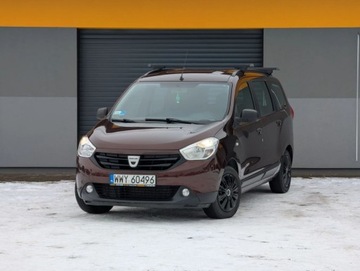 Dacia Lodgy Minivan 1.6 SCe 102KM 2016 Dacia Lodgy Klima LPG Tempomat Serwis Gwarancja 1.6 BenzynaLPG 102KM