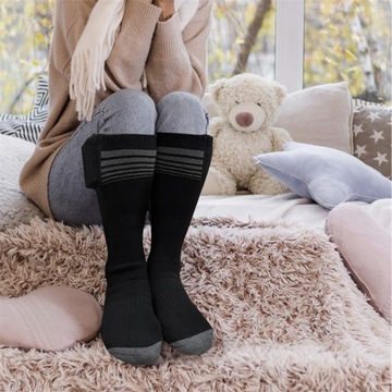 ПАРА ЗИМНИХ НОСКОВ С ЭЛЕКТРИЧЕСКИМ ПОДОГРЕВОМ, 2200 МАЧ НОСКИ С ПОДОГРЕВОМ