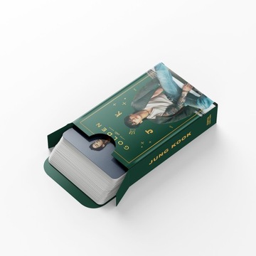 SET 55 Карточка ЛОМО KPOP BTS GOLDEN чонгук