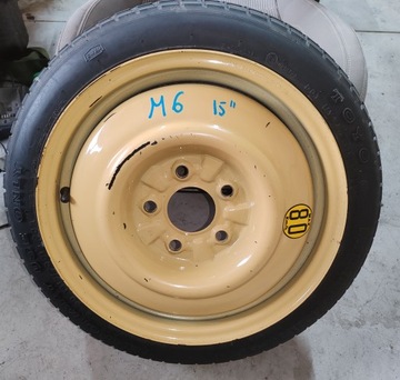 DOJEZDOVDOJEZDOVÉ KOLO REZERVY 15 5X114.3 MAZDA 6 GG 03-08