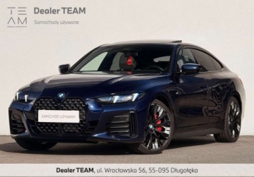BMW Seria 4 G22-23-26 Coupe 2.0 420d 190KM 2024 BMW Seria 4 I wlasciciel M Sport Gwarancja Bezwypadkowy FVAT23