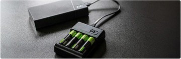 ЗАРЯДНОЕ УСТРОЙСТВО ДЛЯ БАТАРЕЙ AAA AA USB C MICRO