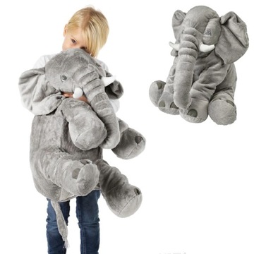 duży pluszak SŁOŃ maskotka 60cm IKEA JATTESTOR