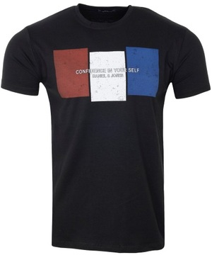 Koszulka męska T- SHIRT CZARNA M