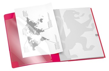 Блокнот из ПП с карманом А4 60к OXFORD Easybook mix