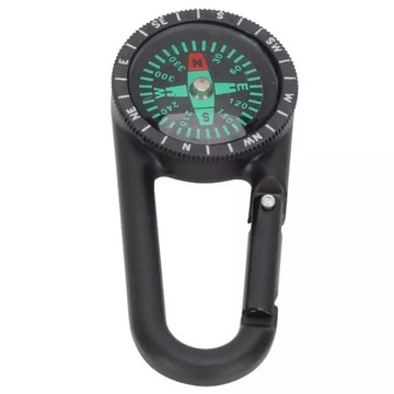 DOMINATOR KARABIŃCZYK KOMPAS SURVIVAL BRELOK METAL