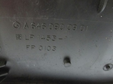 MERCEDES C 2.2 CDI 06R. A6560900901 POUZDRO FILTRU VZDUCHU VÁHA VZDUCHU