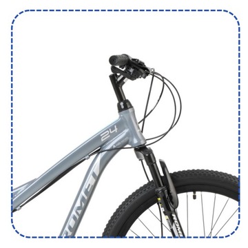 ВЕЛОСИПЕД 24 ROMET RAMBLER FIT SHIMANO MOUNTAIN MTB ОСВЕЩЕНИЕ И СВОБОДНАЯ ПОДСТАВКА