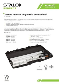 набор гипсовых шпаклевок в футляре, сталко С-73560