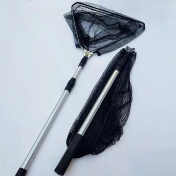 Телескопическая рыболовная сеть для рыбы.