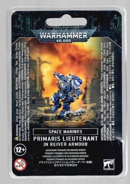 WARHAMMER 40K - SPACE MARINES PRIMARIS LIEUTENANT IN REIVER ARMOUR
