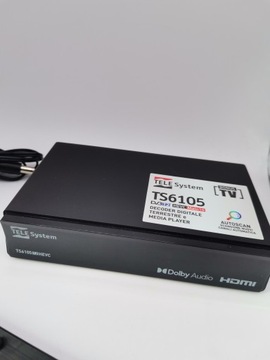 Тюнер DVB-T2 Декодер Telesystem TS6105