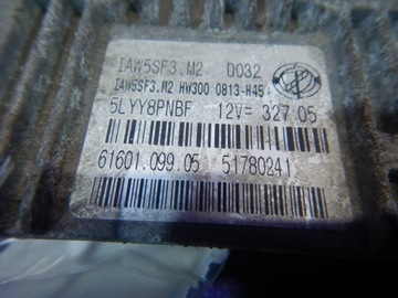 FIAT GRANDE PUNTO 1.4 JEDNOTKA MOTORU 51780241