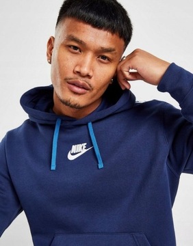 Nike dres męski komplet BLUZA + SPODNIE BAWEŁNA CIEPŁY sportowy