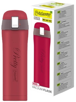 Kubek termiczny Termos Bidon Pretty Maestro 400 ml