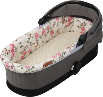 WKŁADKA DO WÓZKA GONDOLI + PRZEŚCIERADŁO ZESTAW BABYMAM