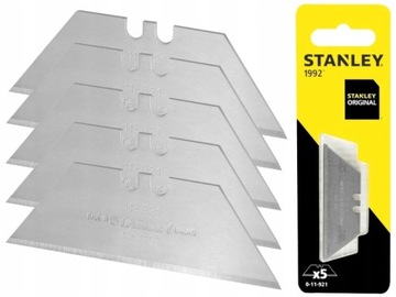 STANLEY 11-921 Лезвие трапециевидное 1992 г. [5 шт.]