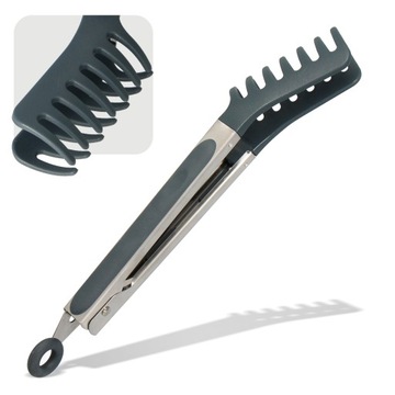 ЩИПЦЫ КУХОННЫЕ ДЛЯ МАКАРОННЫХ СПАГЕТТИ, МЯСНЫХ САЛАТОВ НА ГРИЛЕ, УНИВЕРСАЛЬНЫЕ СТАЛЬНЫЕ