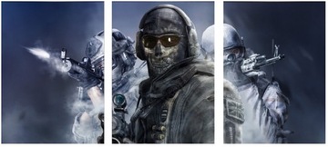 3x OBRAZ NA ŚCIANĘ CALL OF DUTY 50x70