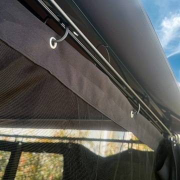 Садовый павильон King-bl-r-gr Grey Material Comquito Network 4x3 Solid