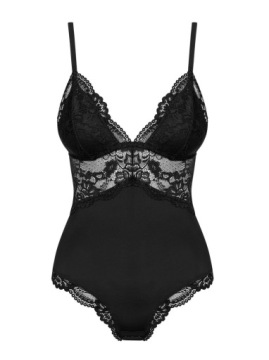 ОБЕССИВНОЕ ИСКУШЕННОЕ ЧЕРНОЕ КРУЖЕВНОЕ БОДИ 810 TED L/XL