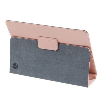 ЧЕХОЛ ДЛЯ ПЛАНШЕТА 11 ДЮЙМОВ С ПОДСТАВКОЙ, УНИВЕРСАЛЬНЫЕ ДЕРЖАТЕЛИ REINSTON, РОЗОВЫЙ