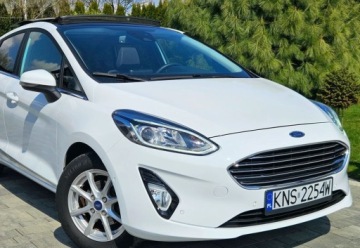 Ford Fiesta VIII Hatchback 5d 1.0 EcoBoost 95KM 2020 Ford Fiesta Niski Przebieg,Benzyna,Panorama dach,Serwisowany Benzyna 95KM, zdjęcie 16