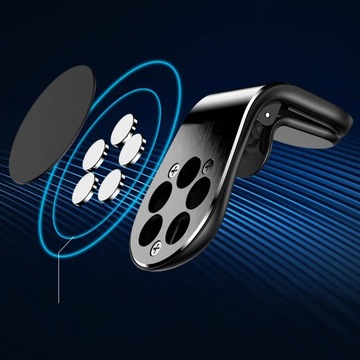 АВТОМОБИЛЬНЫЙ ДЕРЖАТЕЛЬ МАГНИТНЫЙ ДЛЯ АВТОТЕЛЕФОНА РЕШЕТКА ВОЗДУХА