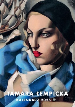 Kalendarz Tamara Łempicka 2025 A3 wzór 2