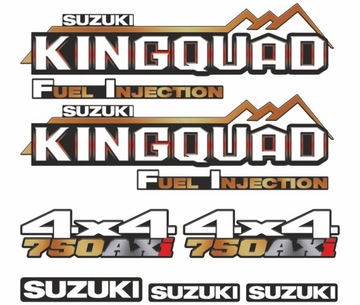 Наклейки на квадроцикл SUZUKI kingquad 450 700 750
