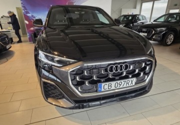 Audi Q8 SUV 3.0 45 TDI 231KM 2024 Audi Q8 Salon Polska Sline zawieszenie pneumatyczne , radary,marix 3.0, zdjęcie 23