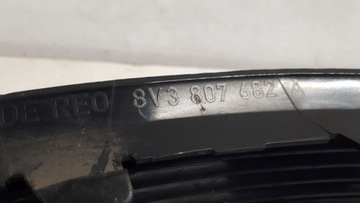 РЕШЕТКА БАМПЕРА AUDI A3 ПЕРЕДНЯЯ СПРАВА