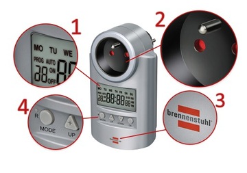 ТАЙМЕР Таймер с 20 рабочими программами