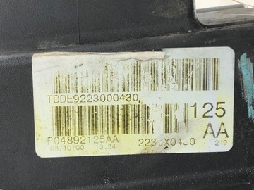 HLAVA LEVÝ CHRYSLER 300M 2.7 V6 04663697AB
