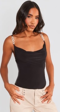 PRETTYLITTLETHING BODY NA RAMIĄCZKACH 42 EGG