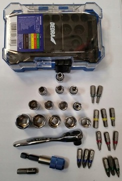 DEDRA Набор отверток и насадок 18A11S030