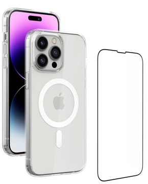 Etui iPhone 12 PRO MAX Magsafe Case Obudowa +Szkło