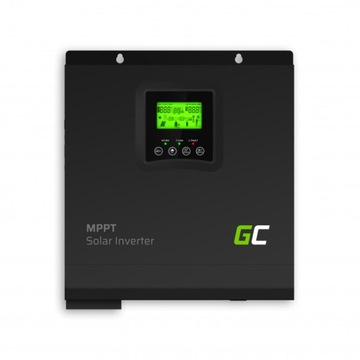 Green Cell - Inwerter solarny Falownik Off Grid z ładowarką solarną MPPT 24