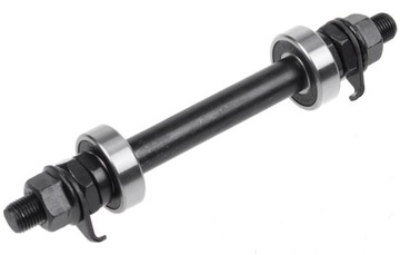 OŚ OŚKA PIASTY ROWEROWEJ PRZÓD ŁOŻYSKA MASZYNOWE XMX HR-15 3/8 140mm