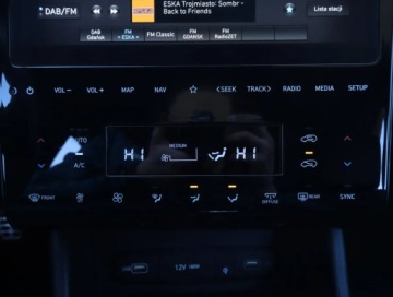 Hyundai Tucson IV SUV 1.6 T-GDI 150KM 2023 Hyundai Tucson 1.6 T-GDI 48V MHEV, Salon Polska, zdjęcie 14