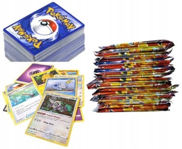 Karty POKEMON Duży Zestaw 360 KART KOLEKCJONERSKICH