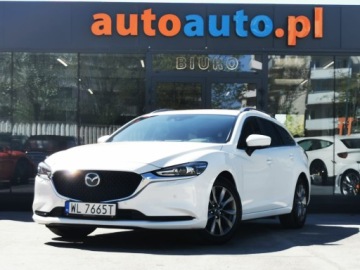 Mazda 6 III Kombi Facelifting 2016 2.0 SKYACTIV-G 145KM 2018 MAZDA 6 kombi Salon PL*100% Bezwypadkowy*2.0 SkyEnergy * LPG*Zadbany, zdjęcie 2