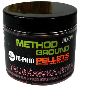 JAXON pellets pelet haczykowy TRUSKAWKA-RYBA 8mm FG-PH10