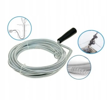 СПИРАЛЬНАЯ ПРУЖИНА ДЛЯ ПРОКЛАДКИ ТРУБ 3M SWIM